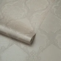 Papel de Colgadura Beige Arabescos 53cm x 10mt 280304
