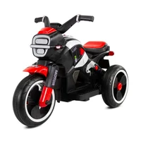 Moto Montable Eléctrica para Niños Galaxy Rojo 6v
