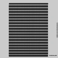 Persiana Enrollable Enr Sheer Prado Negro 170-180 A 280-300 Cm