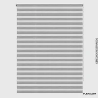 Persiana Enrollable Enr Sheer Prado Gris 130-140 A 220-240 Cm