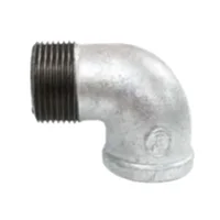 Codo Calle Galvanizado 1 1/2" Set x 5