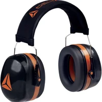 Casco Antiruido con Orejeras ABS Arnés Metálico Regulable en Altura Nrr 26 Db Set X 10 Unidades