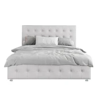 Combo Cama con Colchón Pillow Queen Capital 160x190x140 Blanco