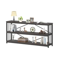 Estantería de Libros Industrial Rústica IBF con 3 Niveles
