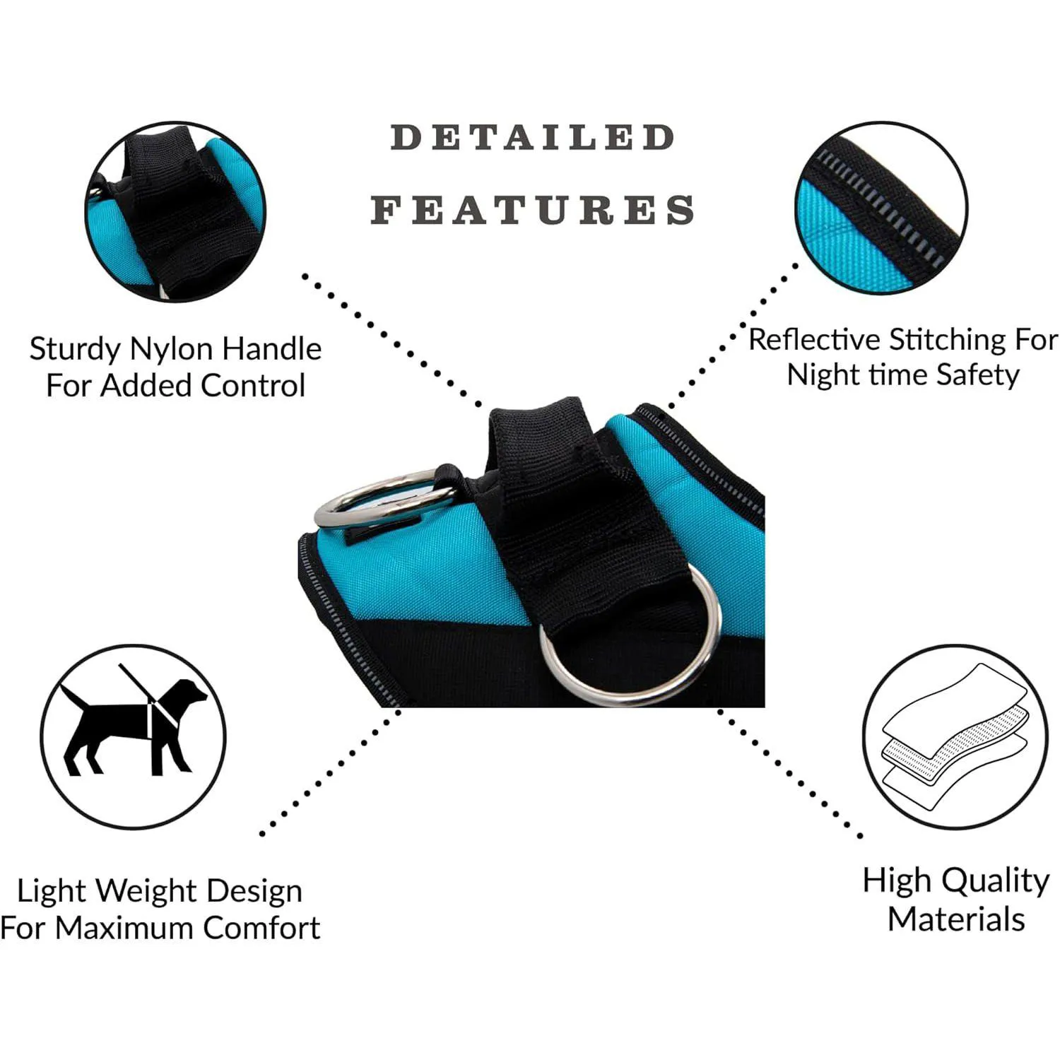 Arnés No-Pull Ajustable para Perros ShawnCo 5