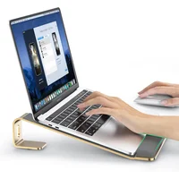 Soporte Ergonómico para Laptop con Descanso de Muñeca