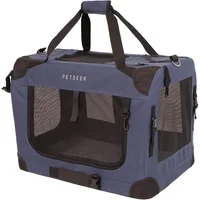 Guacal Extra Grande para Mascotas Plegable y Ventilado