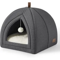 Bedsure Cama en Forma de Cueva para Gatos Bedsure 2 en 1