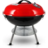 Parrilla Portátil de Carbón Gas One de 36,8 cm con Tapa de Bloqueo