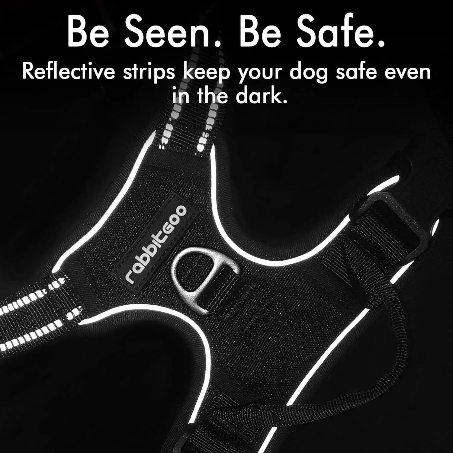 Arnés No-Pull Ajustable para Perros Rabbitgoo 8