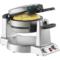 Waflera y Máquina para Omelettes Cuisinart de Acero Inoxidable