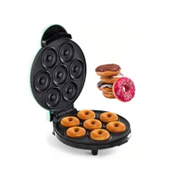 Mini Máquina para Hacer Donas KAGOR 7 Cavidades Antiadherente Azul