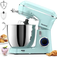 Batidora de Pie Honinst 6.1 Litros 660W 10 Velocidades con Cabezal Inclinable