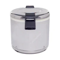Calentador de Arroz Thunder Group en Acero Inoxidable para 50 Tazas