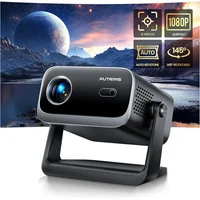 Mini proyector PUTRIMS S28 con WiFi 5G y Bluetooth 5.2 enfoque eléctrico Keystone automático 1080P