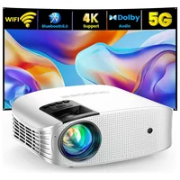 Proyector inteligente 4K GooDee con WiFi 5G Bluetooth Netflix Dolby Audio