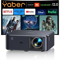 Yaber Proyector 4K YABER K2s 1000 ANSI Google TV Bluetooth WiFi 6 JBL Dolby Audio