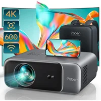 Yaber Proyector 4K YABER Pro V9 con WiFi 6 Bluetooth 5.2 y Enfoque Automático