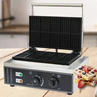 Waflera Profesional KinHall 10 Rebanadas 1500W Antiadherente