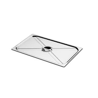 Tapa Tramontina de Acero Inoxidable Sin Recortes 52x32x2