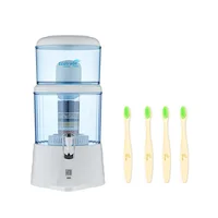 Filtro Purificador Agua 14 Litros Mas 4 Cepillos Bambú Ecotrade