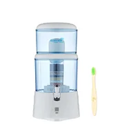 Filtro Purificador Agua 14 Litros Mas Cepillo Bambú Ecotrade