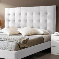 Combo Cama Con Colchón Pillow Queen Luxury 160X190X140 Blanco Perlado