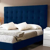 Combo Cama Con Colchón Pillow Queen Luxury 160X190X140 Azul