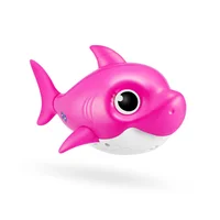 Tiburón Juguete Robot Robo Alive Baby Shark Rosa