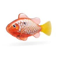 Pez Mecánico De Pecera Robo Fish Amarillo Robo Alive Serie 3
