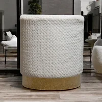 Puff Teddy Blanco