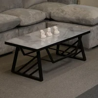Mesa de Centro Barcelona Negra 110x55 cm