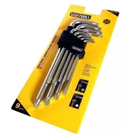 Juego de Llaves Torx 9 Piezas Mediano Uyustools