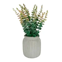 Planta Artificial Eucalipto 21x44 cm Multicolor Terra Just Home Collection