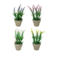 Planta Artificial Lavanda 9x20 cm Multicolor Terra Marres