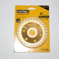 Disco Diamantado Copa Turbo para Pulir 4-1/2 Pulgadas Uyustools