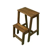 Banca Multifuncional Escalera de Madera