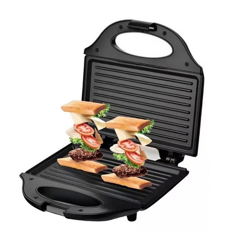 Plancha Tostadora De Pan Electrica Sandwichera Tostadora Eléctrica