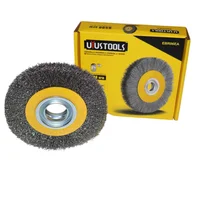 Escobilla Redonda para Esmeril 6 Pulgadas Acero Uyustools
