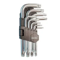 Juego de Llaves Torx 9 Piezas Corto Uyustools