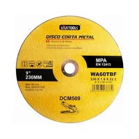 Disco Corte Metal y Acero Inoxidable 9 Pulgadas 10220 RPM Uyustools