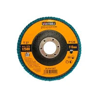 Disco Lija Flap Plano Metal P120 115 mm 12500 RPM Uyustools