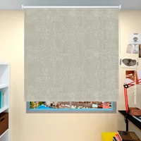 Cortina Enrollable Blackout 240x220cm Taupe Texturizado
