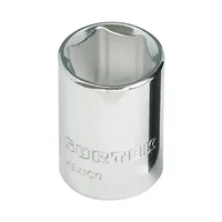 Copa Corta de 18 mm x 1.3/4'' 6 Puntas Cuadro 3/8'' Surtek