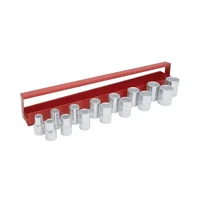 Juego de Copas 15 Piezas 10 mm a 24 mm Cuadro 1/2'' Organizador Urrea