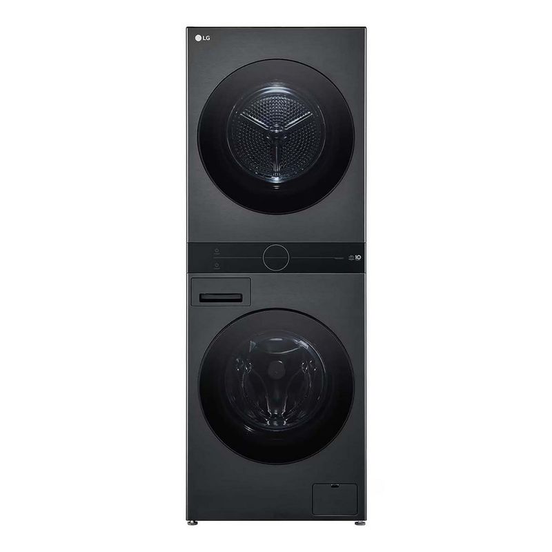 LG - Torre de Lavado Carga Frontal 14 Kg Washtower Mini Ai Dd Wk14bs6r