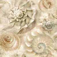 Papel de Colgadura Beige Naturaleza 53cm x 10mt Cm3345