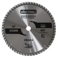 Disco Madera 14 Pulgadas X 60 Dientes Uyustools