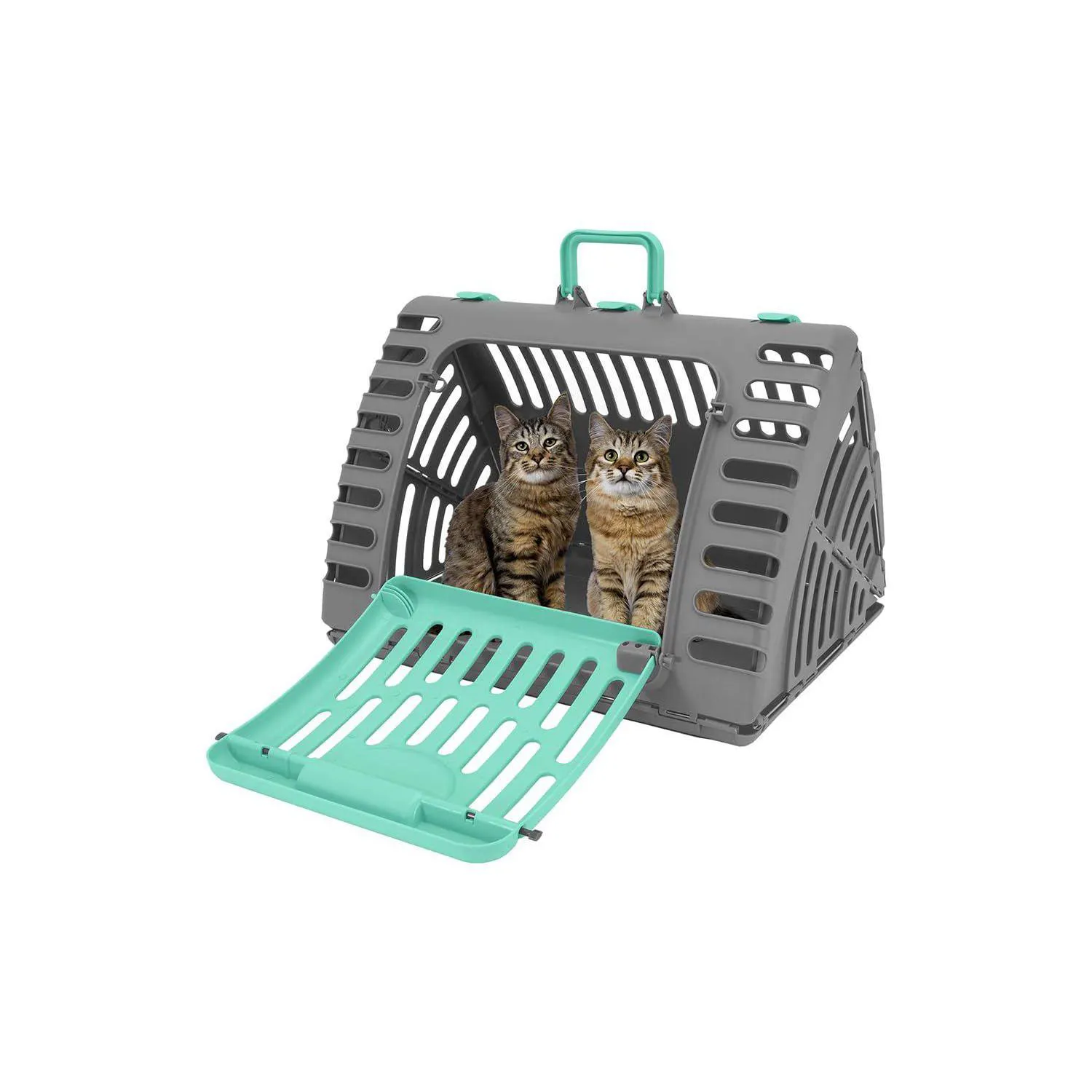 Guacal XL Plegable Para Mascotas SportPet Con Cama Impermeable Incluida 5