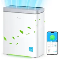 Purificador de Aire Inteligente GoveeLife HEPA con Sensor PM2.5 y Control por App